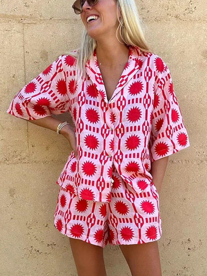 Zweiteiliges sommer-set für Damen