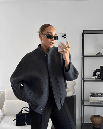 Damen Knopf Daunen Stilvoll Jacke | Warme