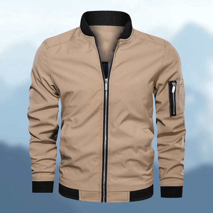 Herren Stylische Draußen-Jacke | Lange Ärmel