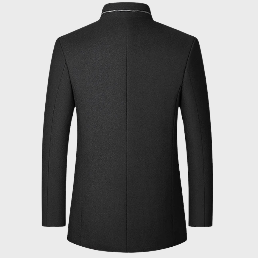 Herren Stilvoller Knopf Daunen Mantel | Bequeme