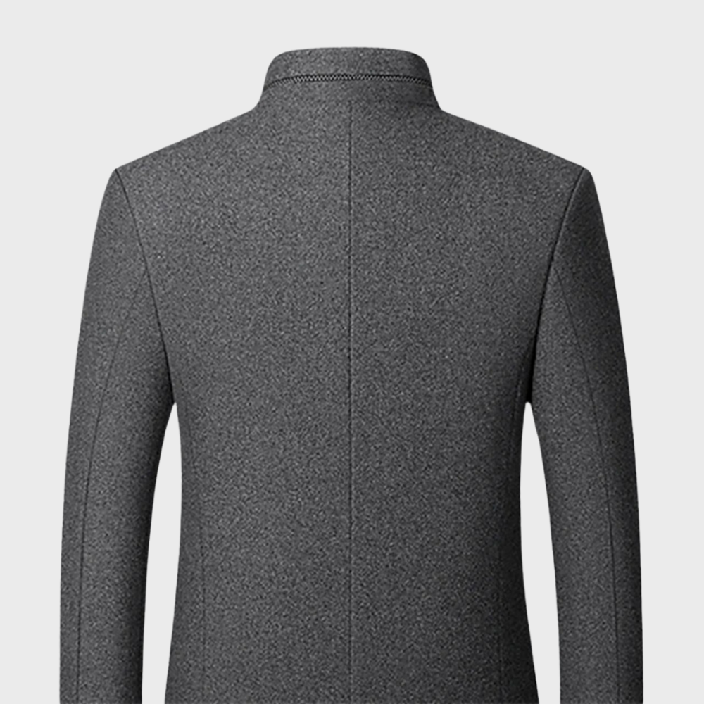 Herren Stilvoller Knopf Daunen Mantel | Bequeme