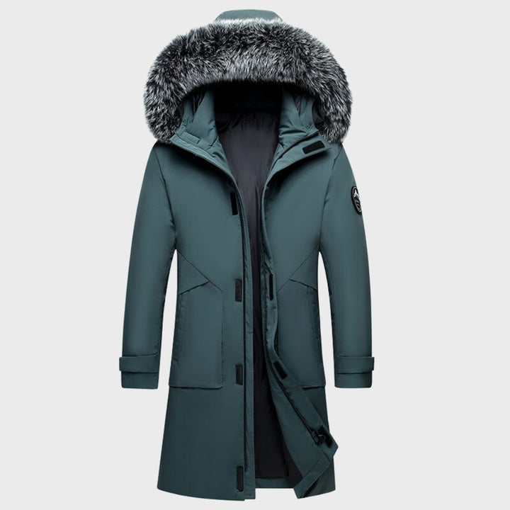 Damen Langer Kapuze Winter Parka Jacke | Wasserdicht