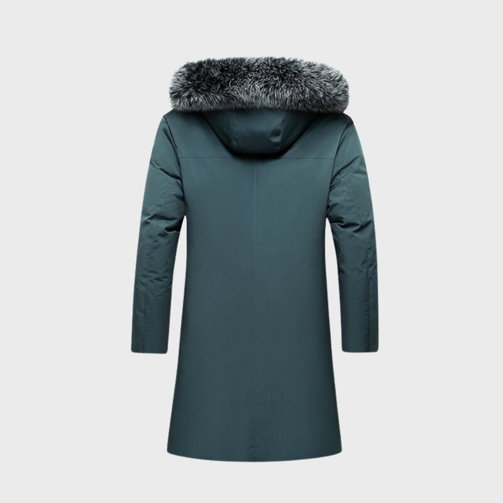 Damen Langer Kapuze Winter Parka Jacke | Wasserdicht