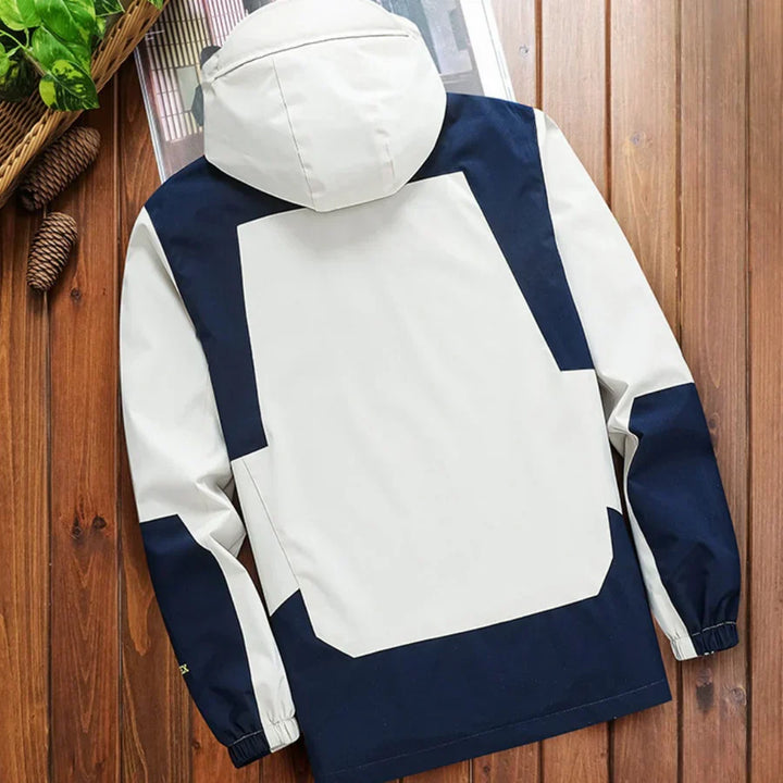 Herren Wasserdichte Jacke mit Kapuze | Mehrfachtaschen