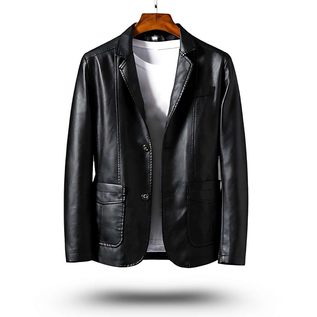 Herren Moderner Schmal Geschnittener Blazer | Lange Ärmel