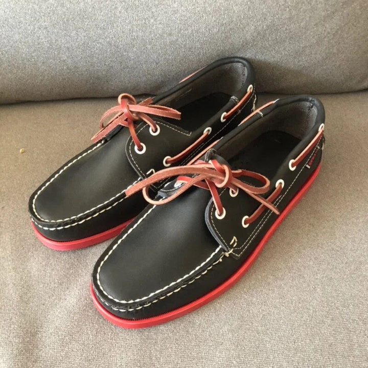 Klassische bootsschuhe für männer