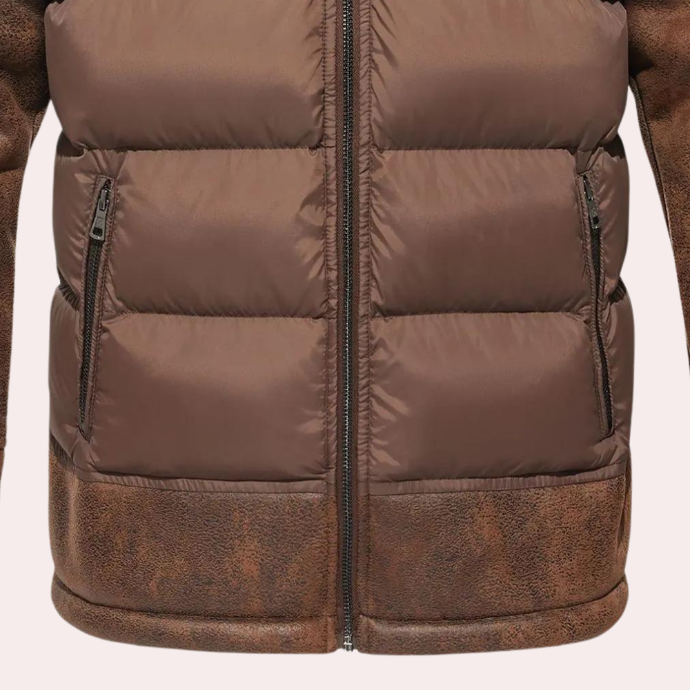 Herren Winter Steppjacke | SoftShell