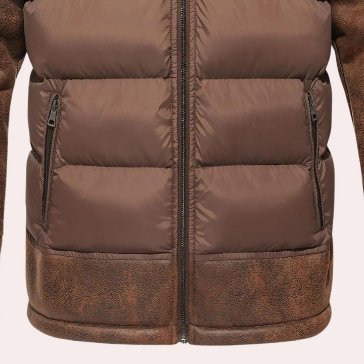 Herren Winter Steppjacke | SoftShell