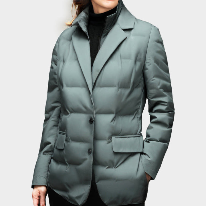 Damen Maßgeschneidert Puffer-Blazer | Leicht