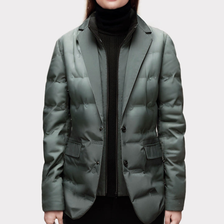 Damen Maßgeschneidert Puffer-Blazer | Leicht