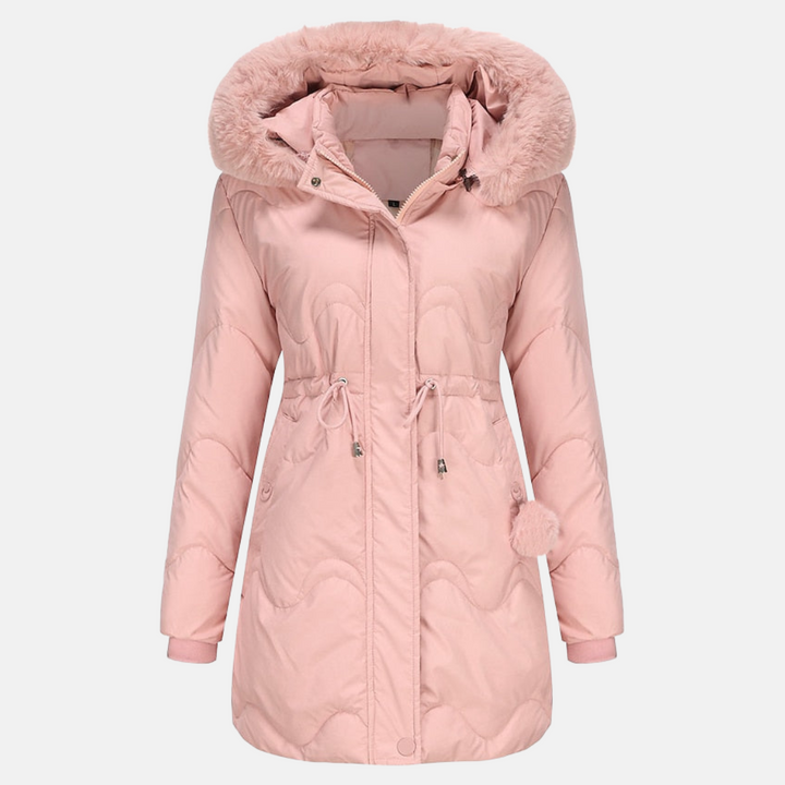 Damen Warme Winter Parka Jacke | Kapuze