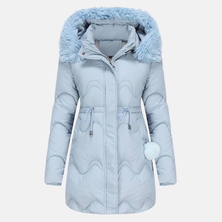 Damen Warme Winter Parka Jacke | Kapuze