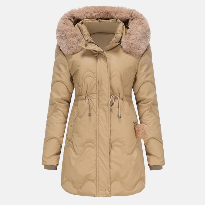 Damen Warme Winter Parka Jacke | Kapuze