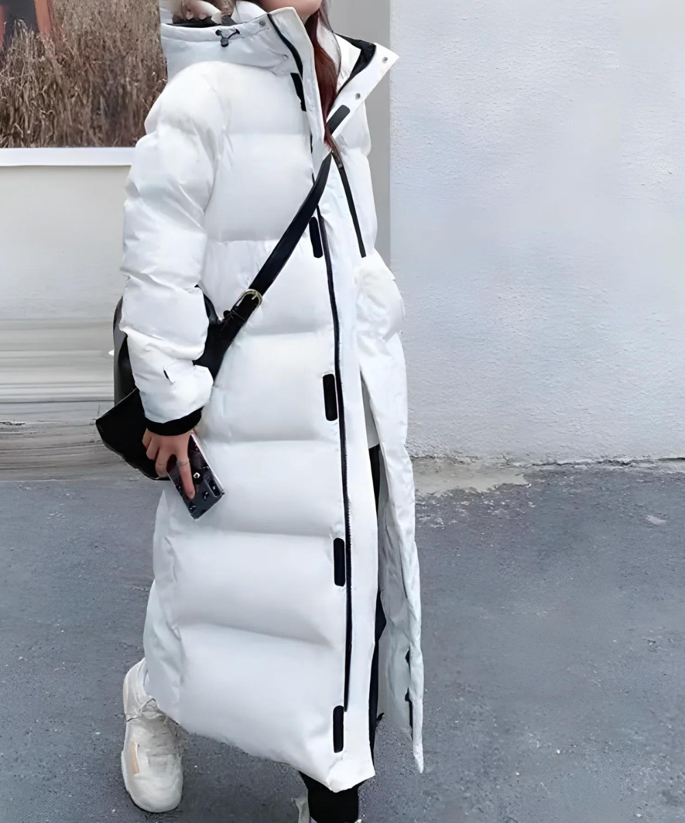 Damen Übergrößen Puffer Jacke | Lange