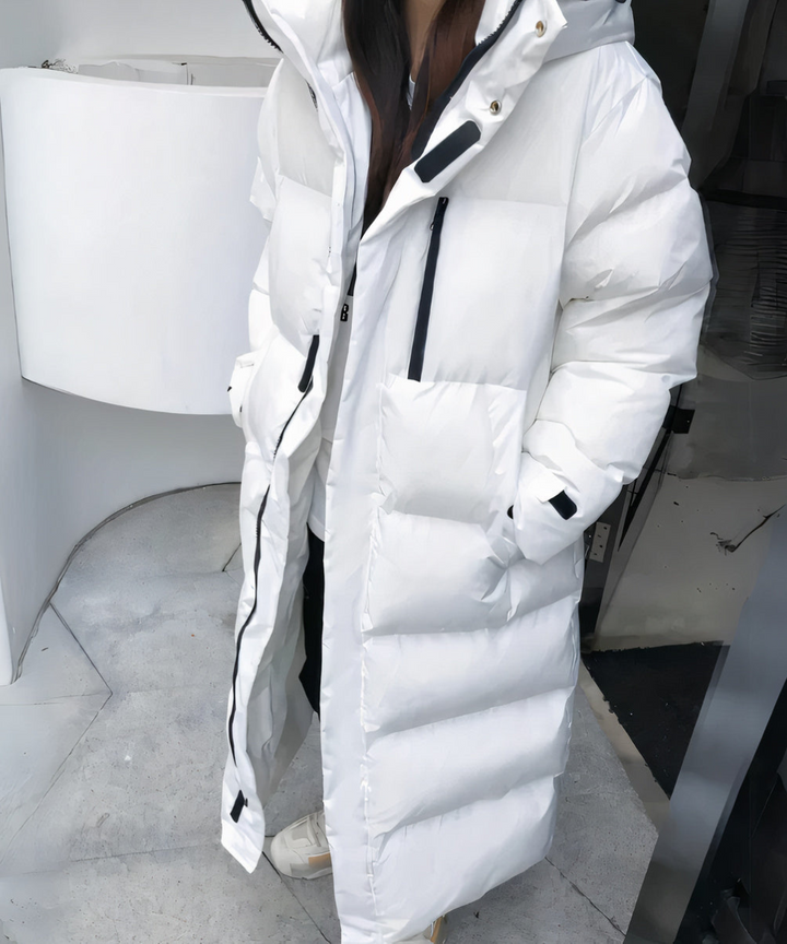 Damen Übergrößen Puffer Jacke | Lange