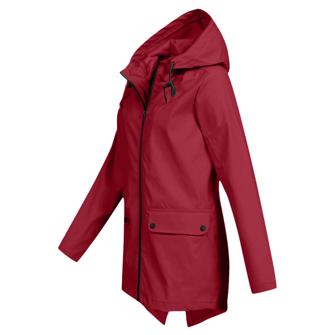 Damen Wasserdichte Regen Jacke | Leicht