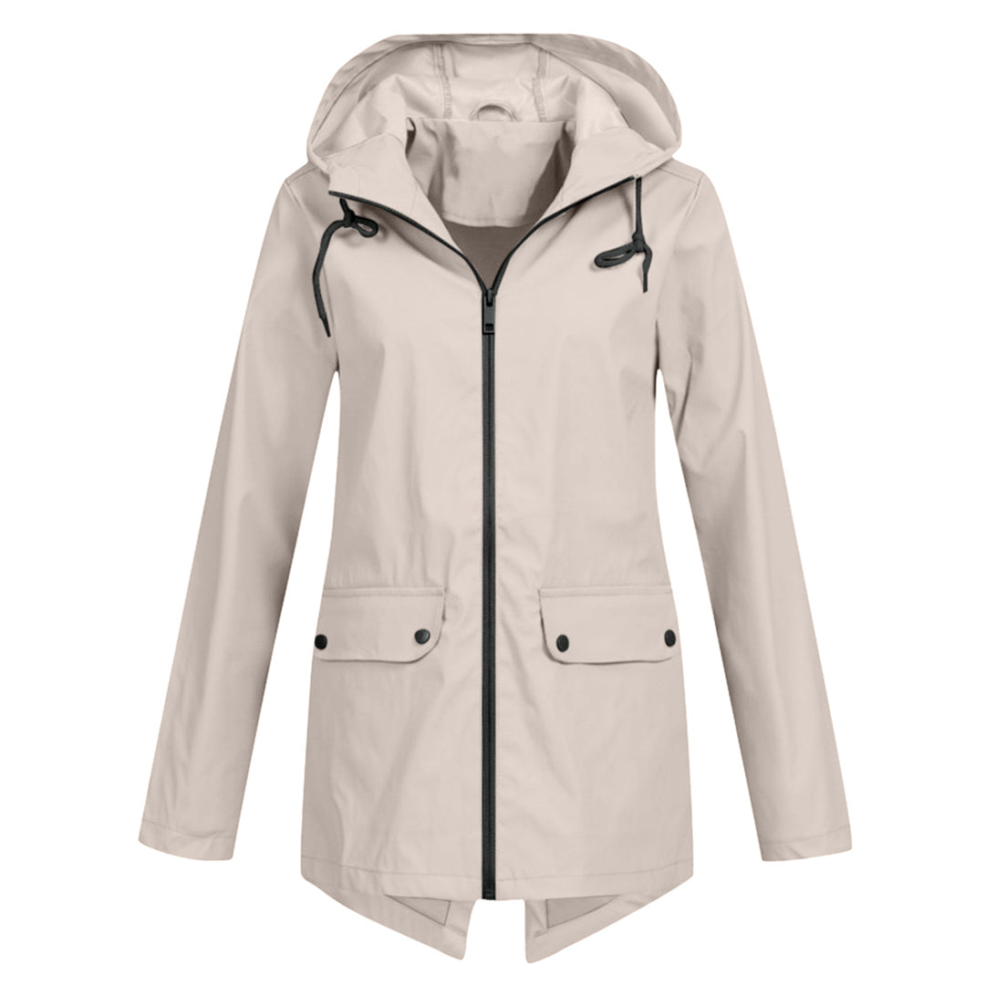 Damen Wasserdichte Regen Jacke | Leicht