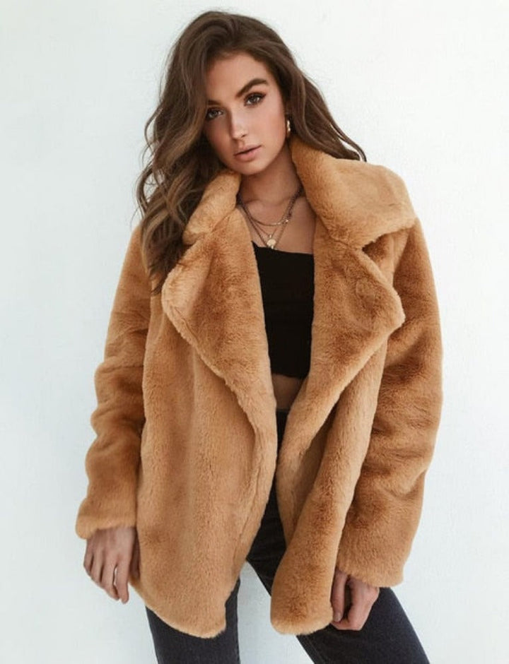 Damen Warmer Wintermantel | Lange Ärmel