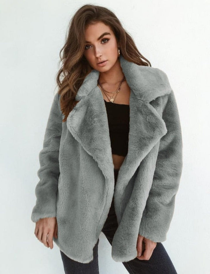 Damen Warmer Wintermantel | Lange Ärmel