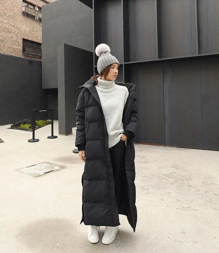Funktionale Winterjacke mit Kapuze für Damen | Vielseitig