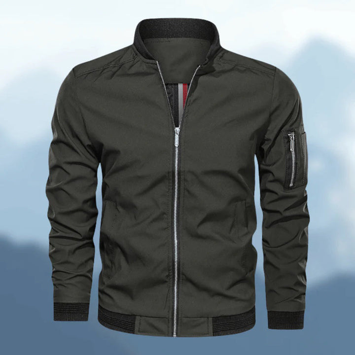 Herren Stylische Draußen-Jacke | Lange Ärmel