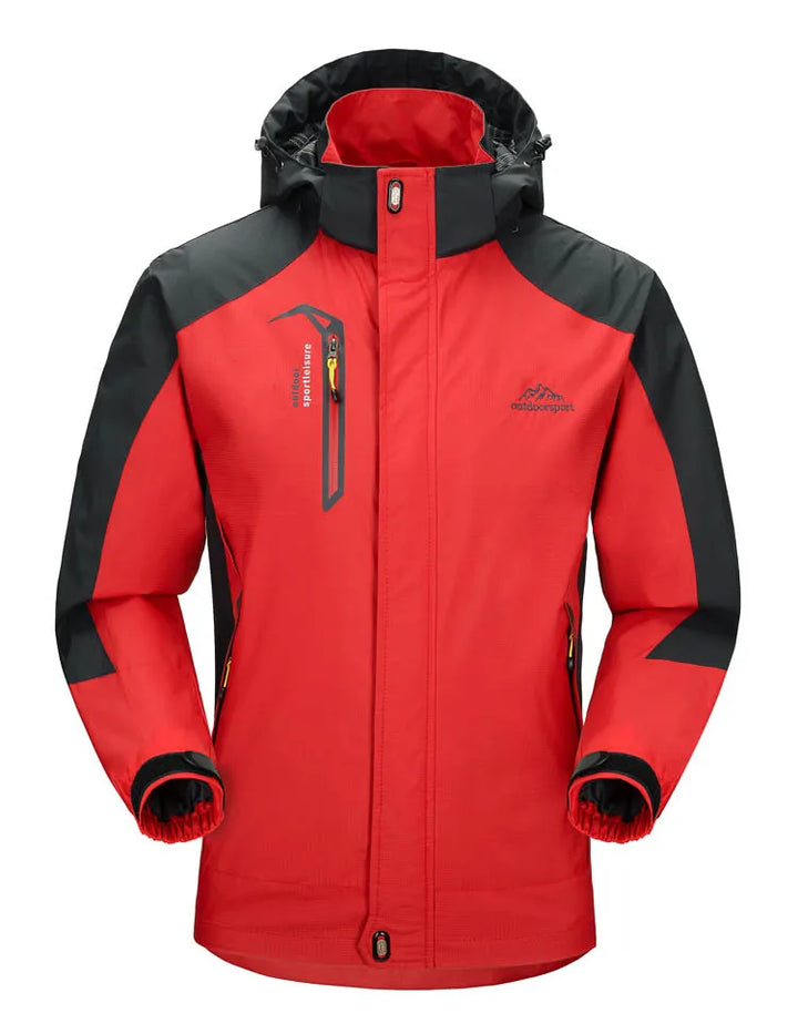 Softshell Jacke für Herren zum Trekking | Mit kapuze