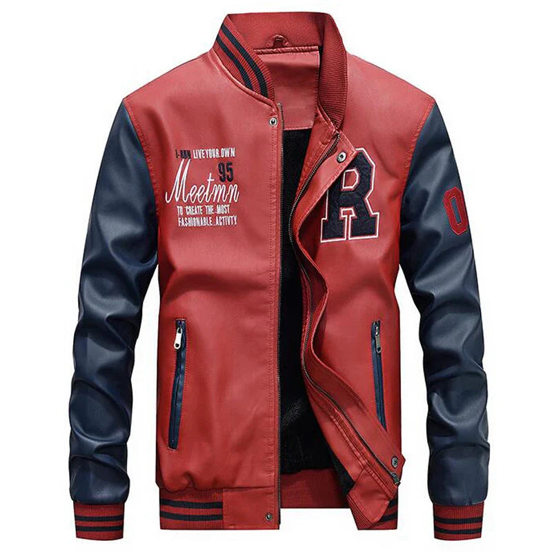 Herren Stehkragen Stilvolle Jacke | Lange Ärmel