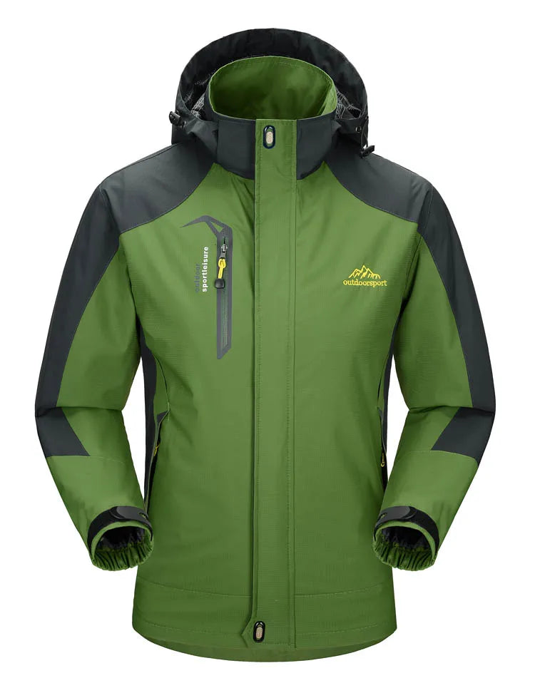 Softshell Jacke für Herren zum Trekking | Mit kapuze
