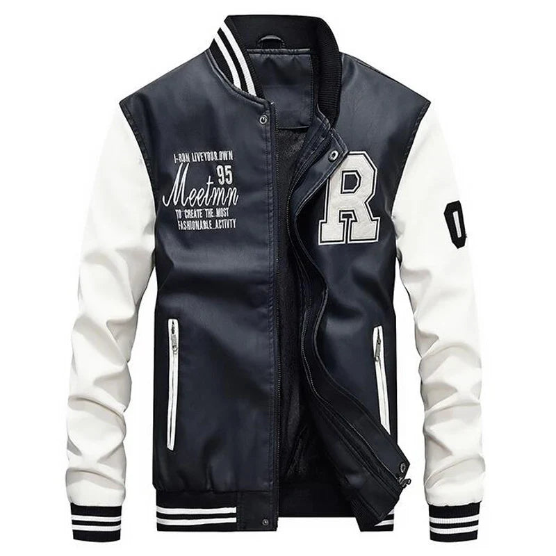 Herren Stehkragen Stilvolle Jacke | Lange Ärmel