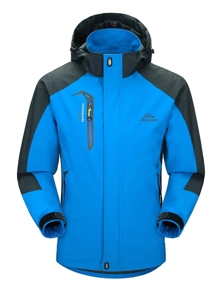 Softshell Jacke für Herren zum Trekking | Mit kapuze