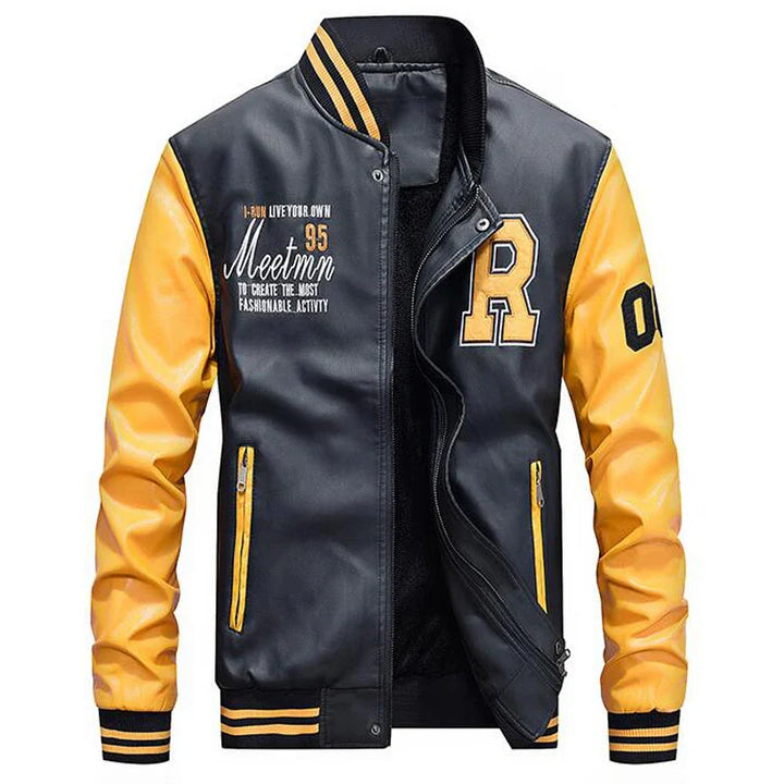Herren Stehkragen Stilvolle Jacke | Lange Ärmel