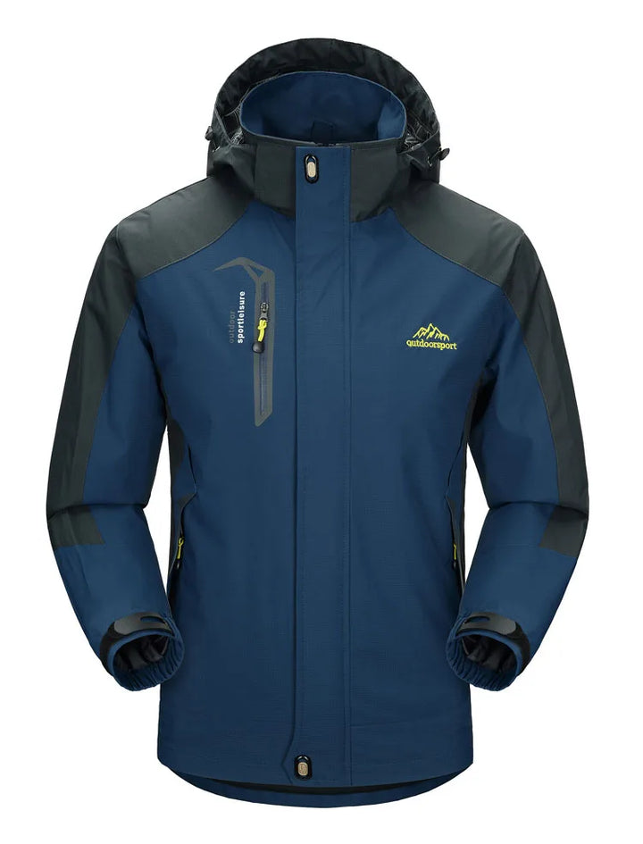 Softshell Jacke für Herren zum Trekking | Mit kapuze
