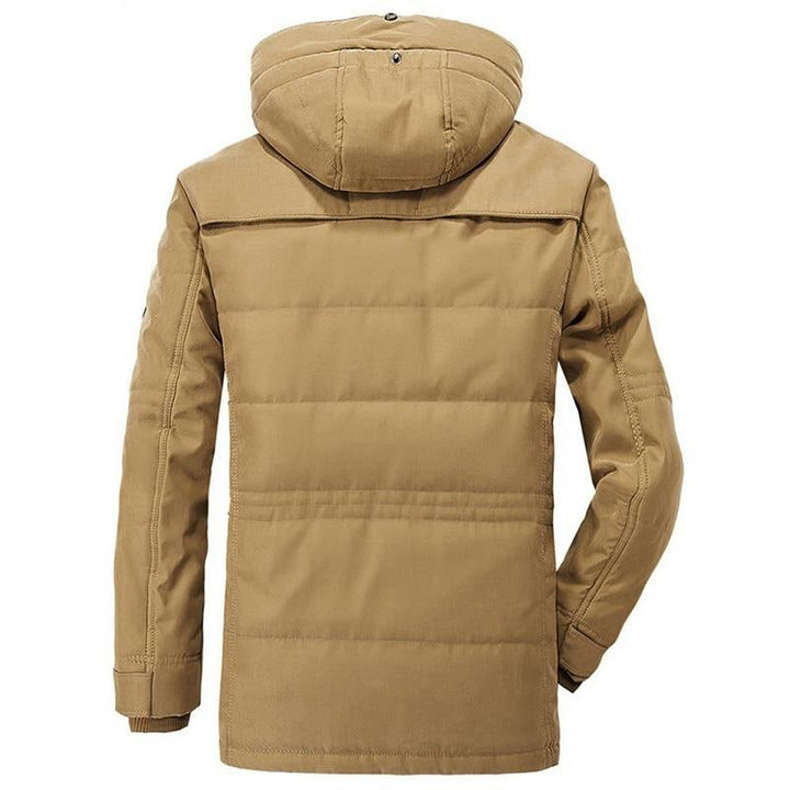 Herren Kapuze Winter Warme Jacke | Lange Ärmel