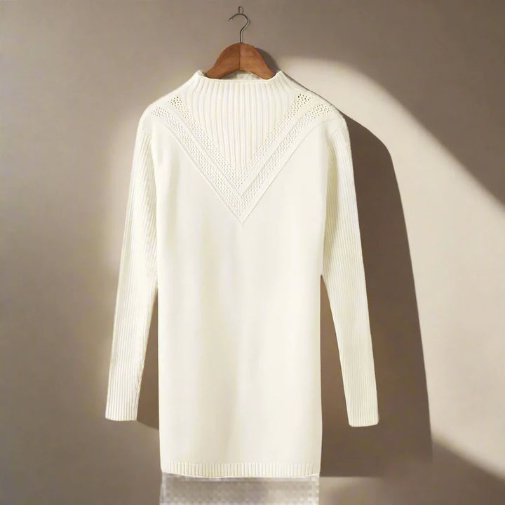 Dicker lockerer langer gemütlicher pullover