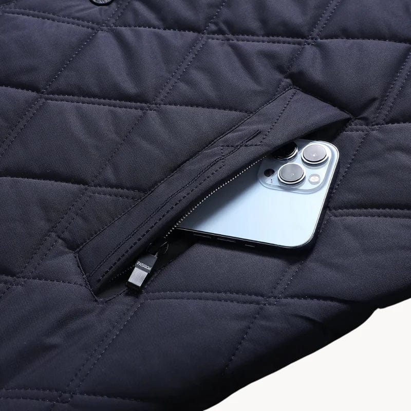 Herren-Formell Winter Steppjacke | Arbeit