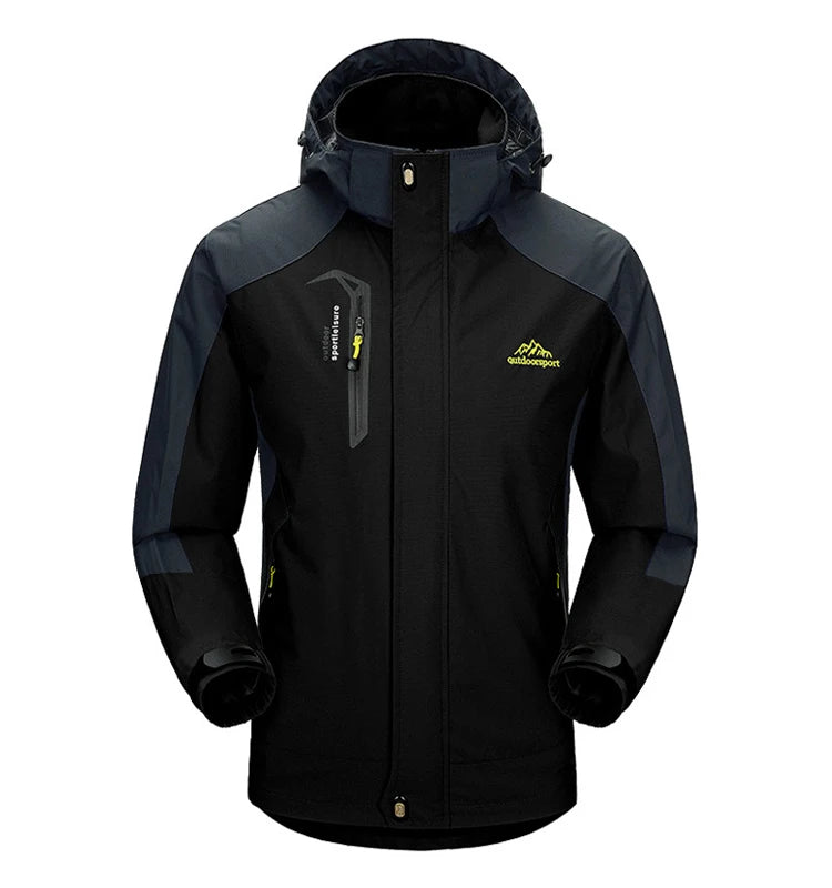 Softshell Jacke für Herren zum Trekking | Mit kapuze