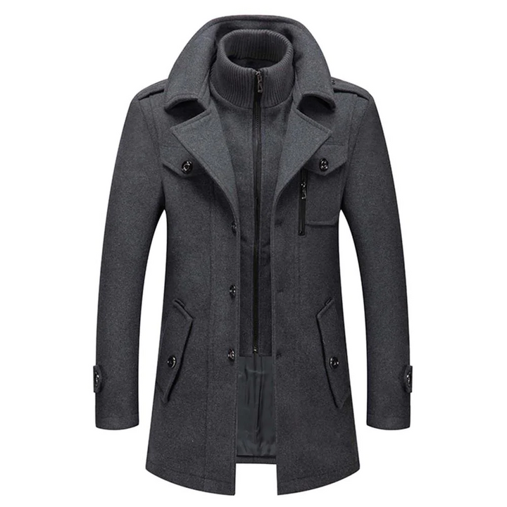 Herren Zweiteiliger Trenchcoat | Lange Ärmel