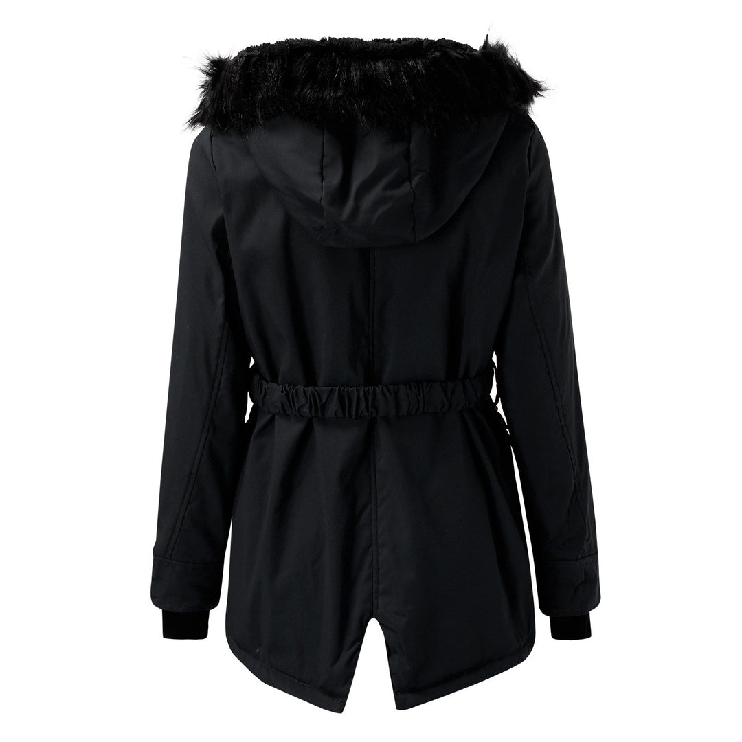 Damen Stylische Winter Parka Mantel | Kapuze