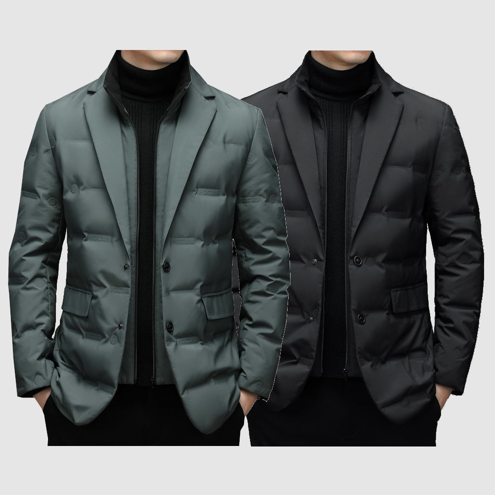Herren Klassische Premium Jacke | Lange Ärmel