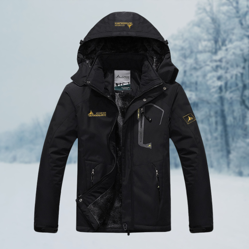 Herren Wasserdichte Jacke mit Kapuze | Bequem