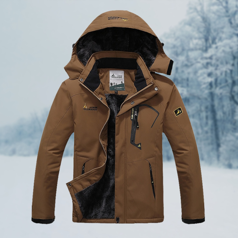 Herren Wasserdichte Jacke mit Kapuze | Bequem