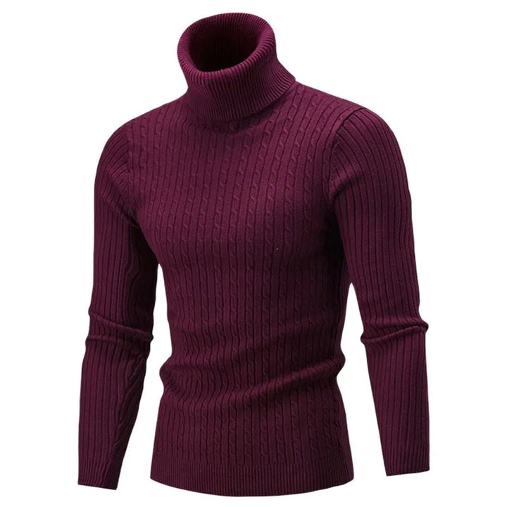 Slim-fit rollkragenpullover