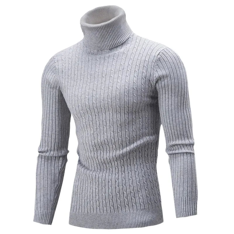 Slim-fit rollkragenpullover