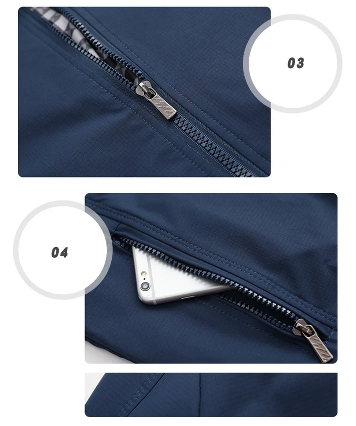 Herren Moderne Stehkragen jacke | Stilvoll