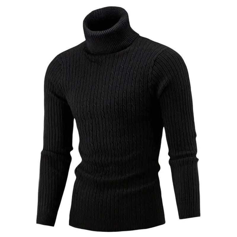 Slim-fit rollkragenpullover