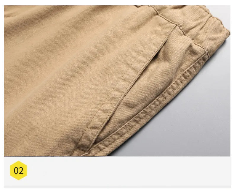 Lässige cargohose mit großen praktischen taschen