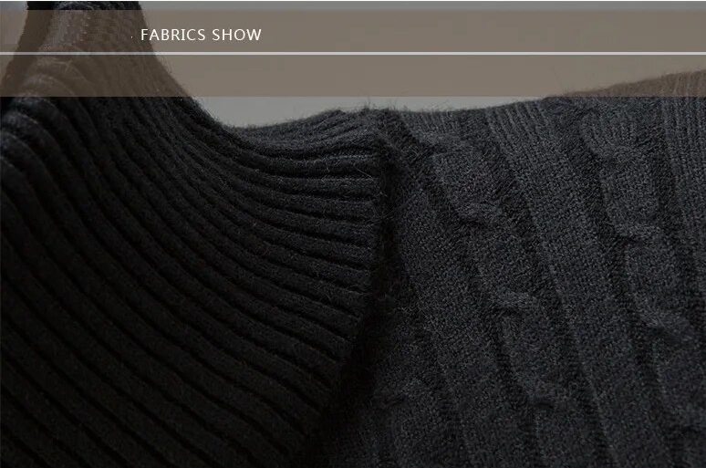 Slim-fit rollkragenpullover