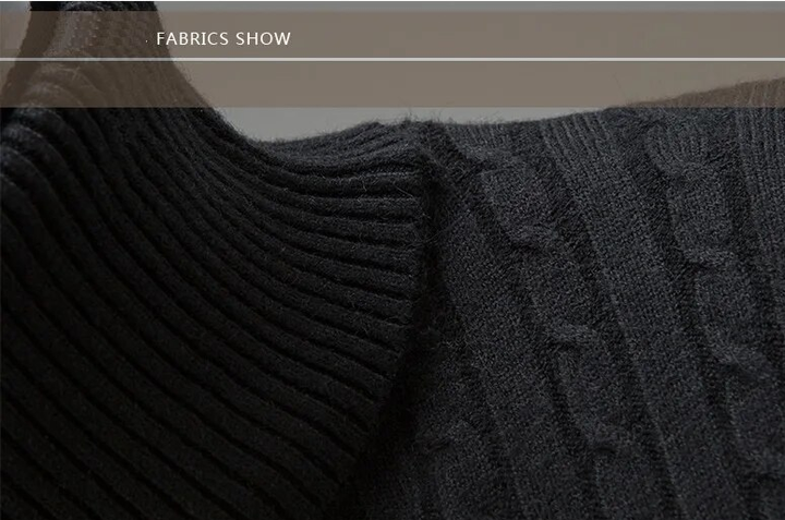 Slim-fit rollkragenpullover