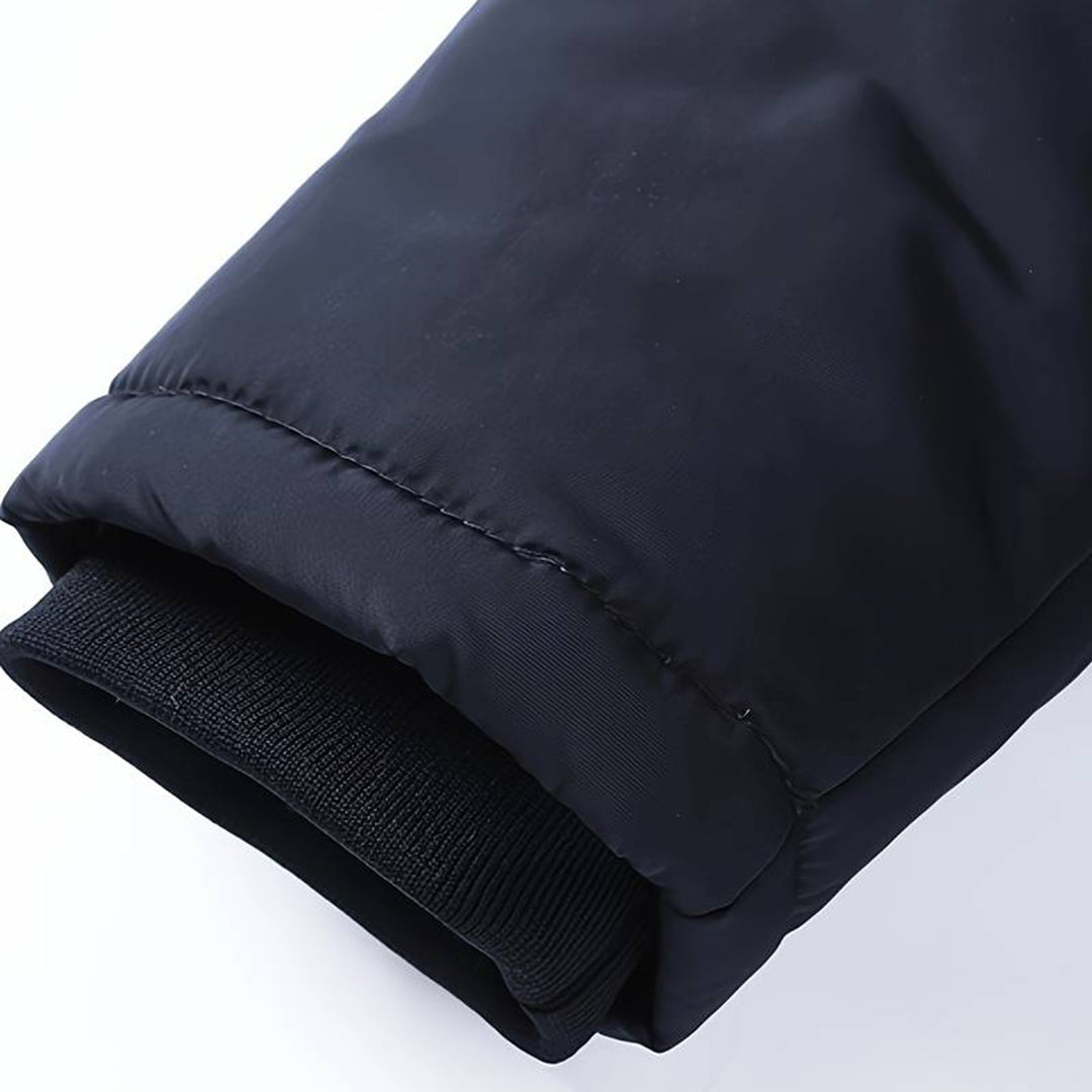 Herren Parka Jacke mit Kapuze | Lange Ärmel