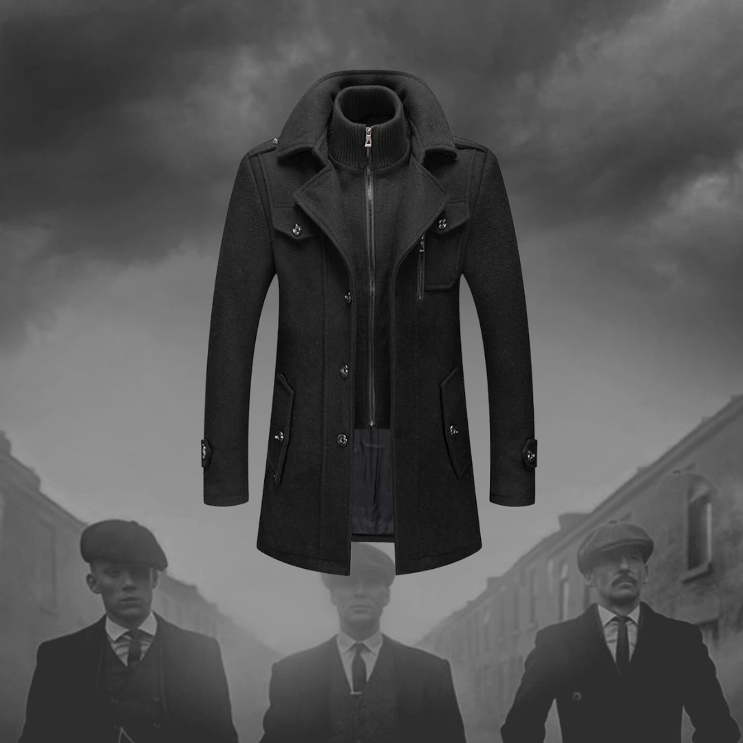 Herren Zweiteiliger Trenchcoat | Lange Ärmel